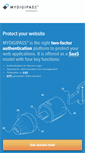 Mobile Screenshot of developer.mydigipass.com