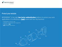 Tablet Screenshot of developer.mydigipass.com